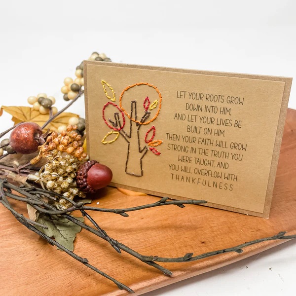 Thankfulness Greeting Cards