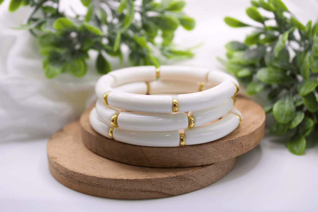 Amelia Bracelet -White