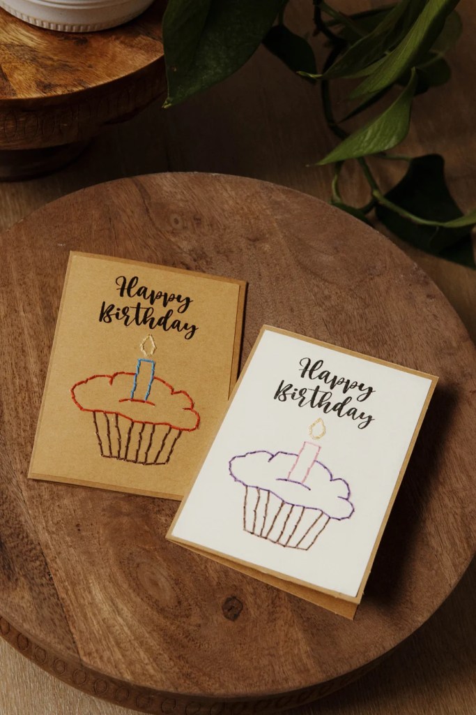 Birthday Cupcake Greeting Card