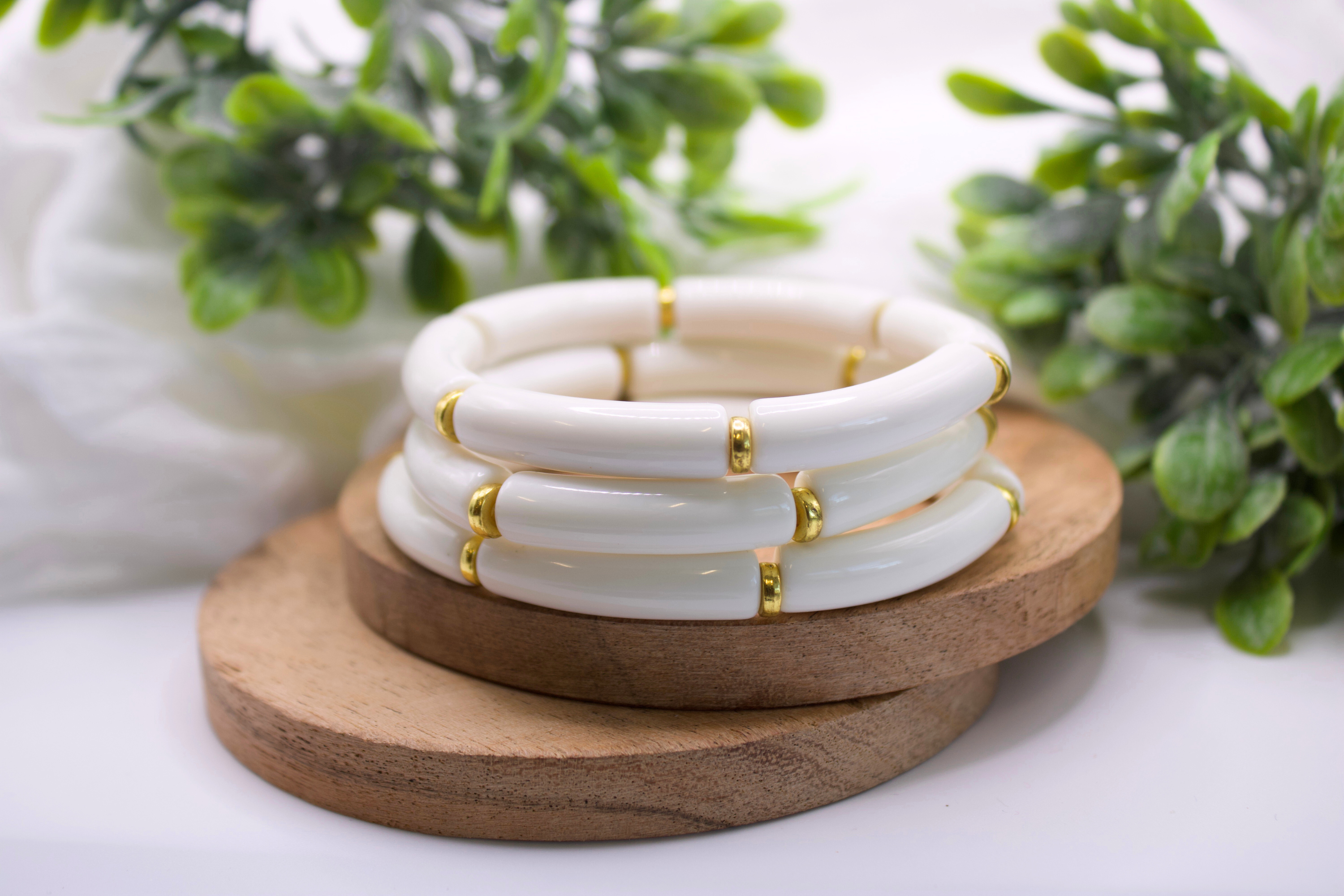 Amelia Bracelet -White