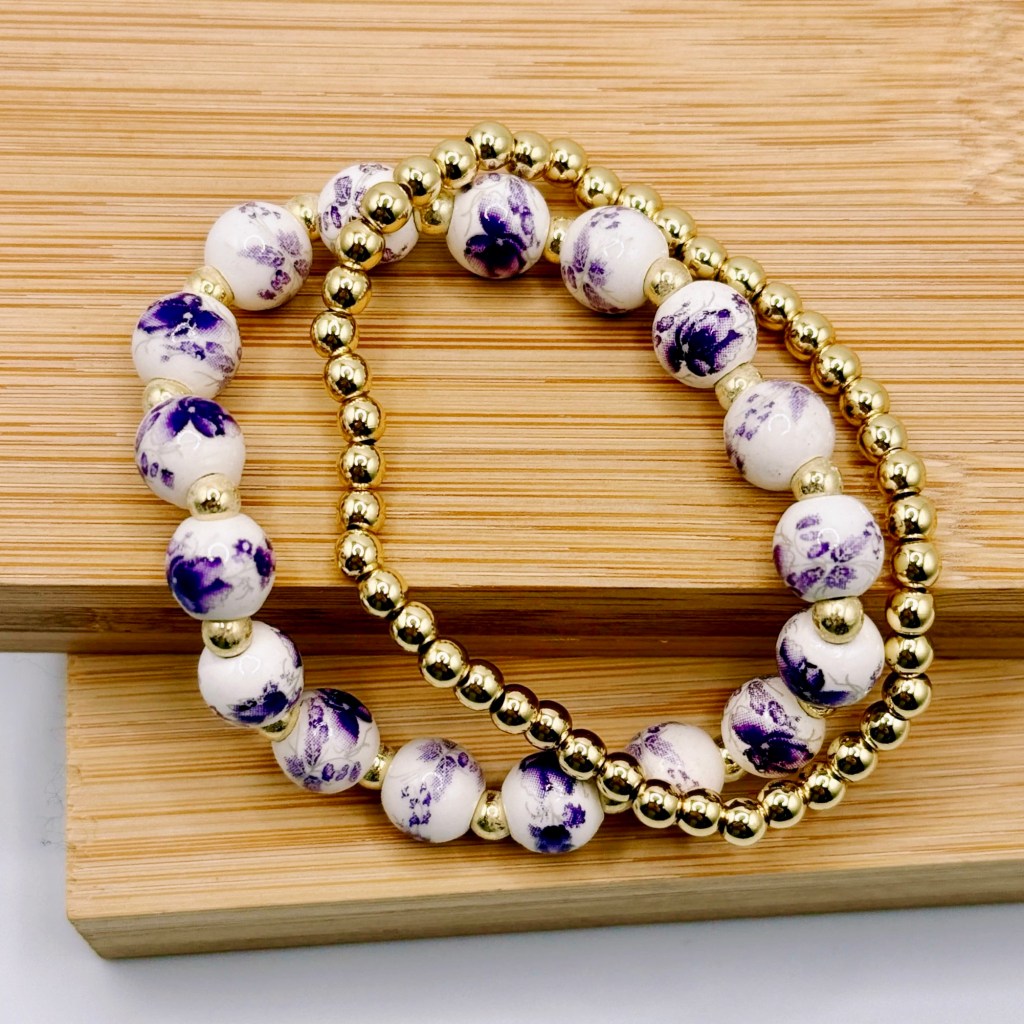 Amara Purple + Nadia 4mm