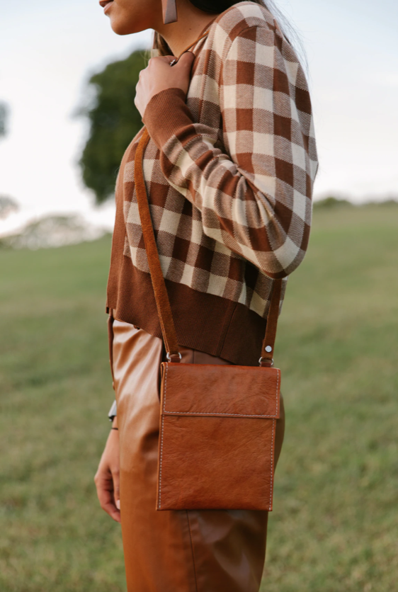 Goat Leather Crossbody