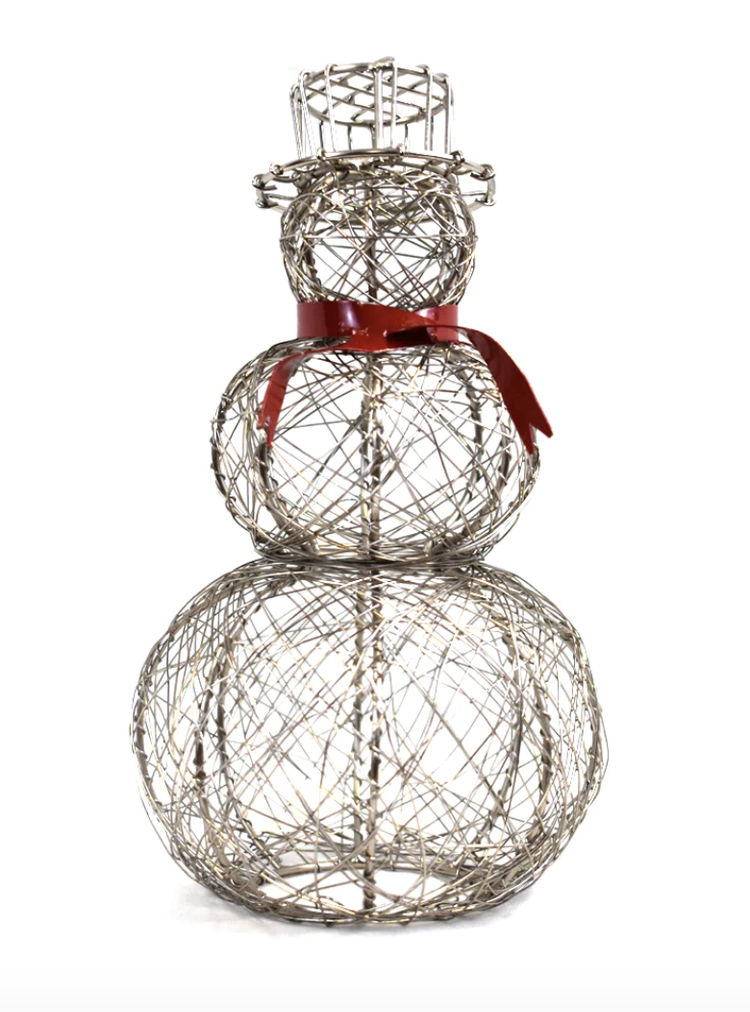 Red Scarf Snowman