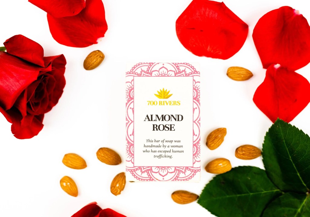 Almond Rose Soap Bar